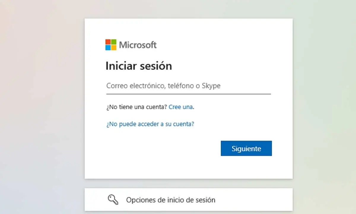 Acceder al correo istitucional